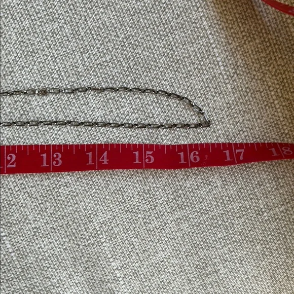 Authentic vintage turquoise and silver Kachina inlay pendant and chain necklace. - Picture 7 of 8